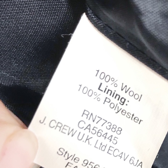 J.CREW COLLECTION Jewel Neck Short Sleeve Blouse Top 0 - Picture 8 of 9